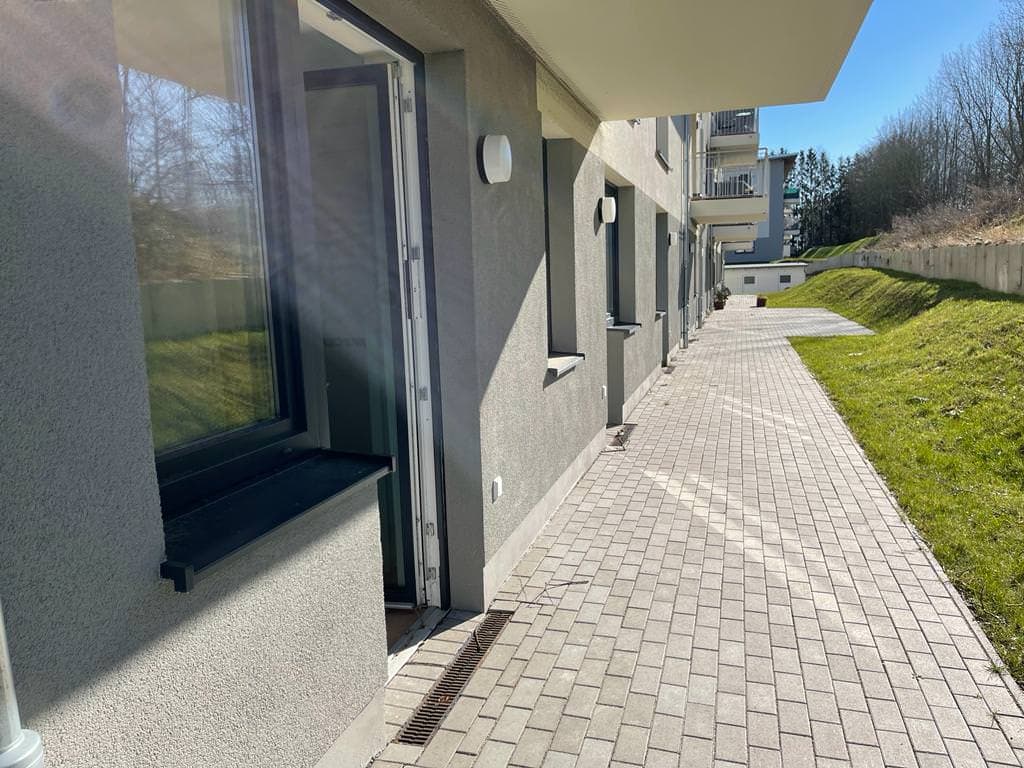 Außenansicht des Hauses der Wohngemeinschaft am Sund in Stralsund