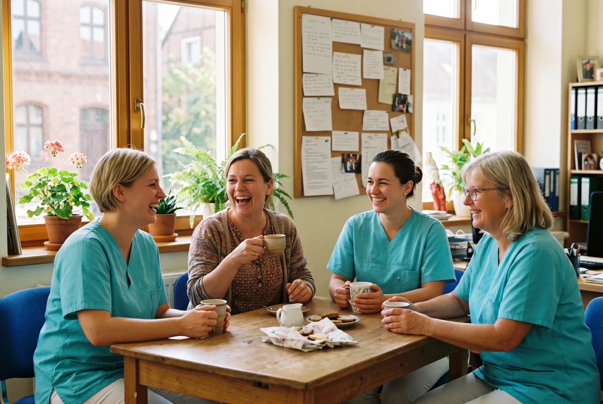 Pflegeteam der Hansepflege-Ambulant im Standort Grimmen